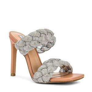 Steve Madden Kenley Heel in Rhinestone. Size 9M. NEW